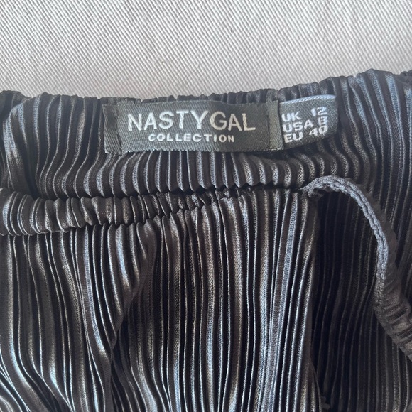 Nasty Gal Black Spaghetti Strap Slip Maxi Dress - Picture 5 of 5
